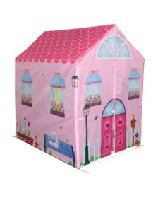 Charles Bentley Pink Childrens Playhouse Play Tent